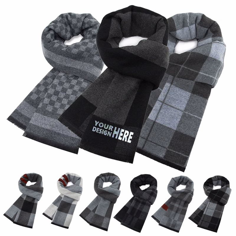Winter Warm Wool Blend Scarf