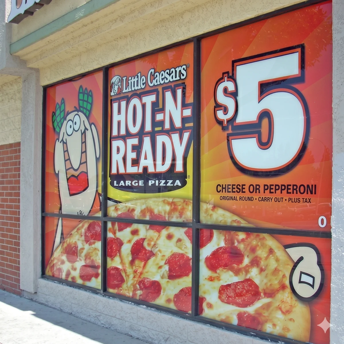 Perforated Mesh Window Decals. - 48" 1