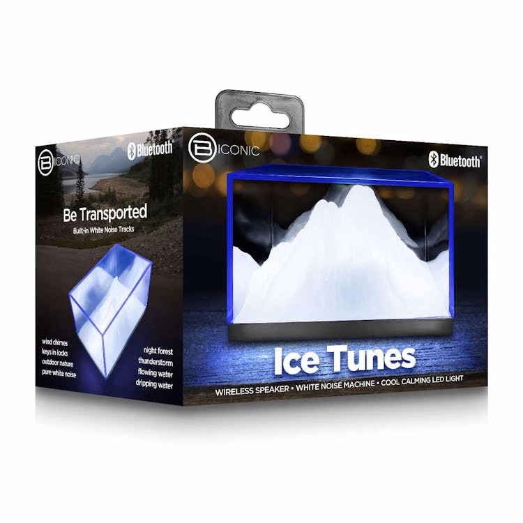 Wireless Speaker - LED Light White Noise