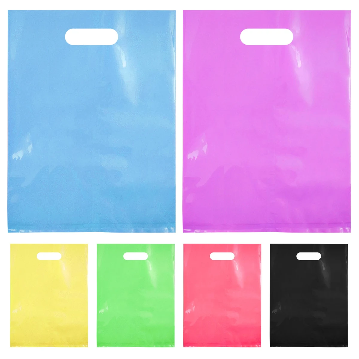 Flat-cut Plastic Handbag 1