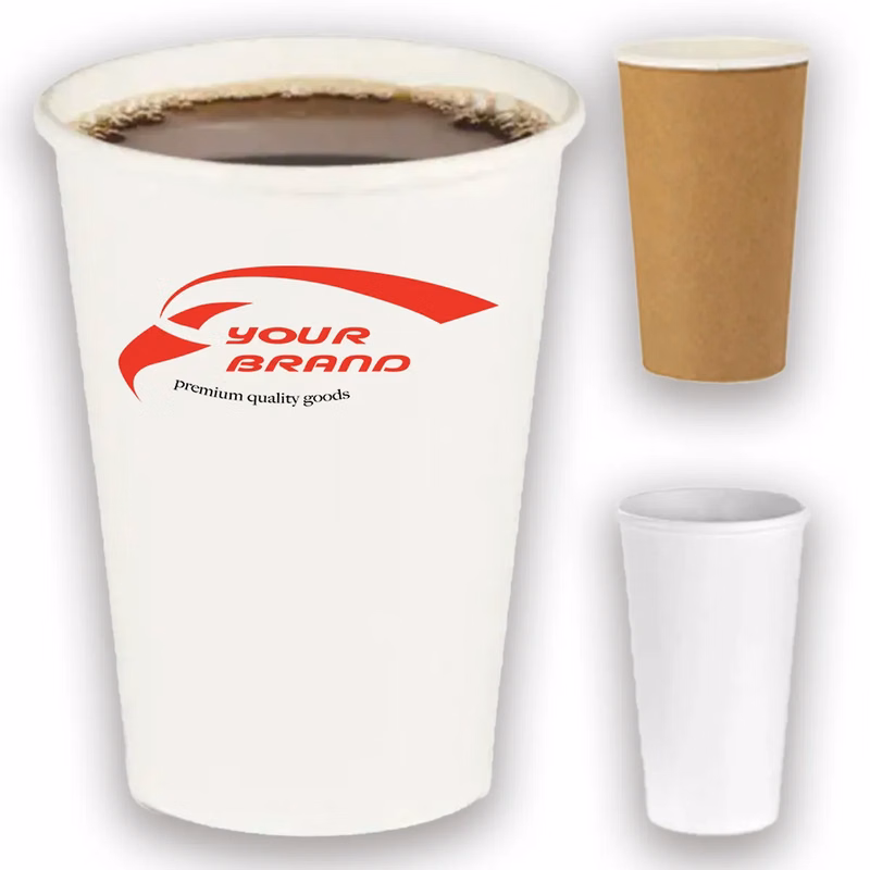 20 OZ Insulated Double Wall Paper Cup for Hot or Cold Drinks