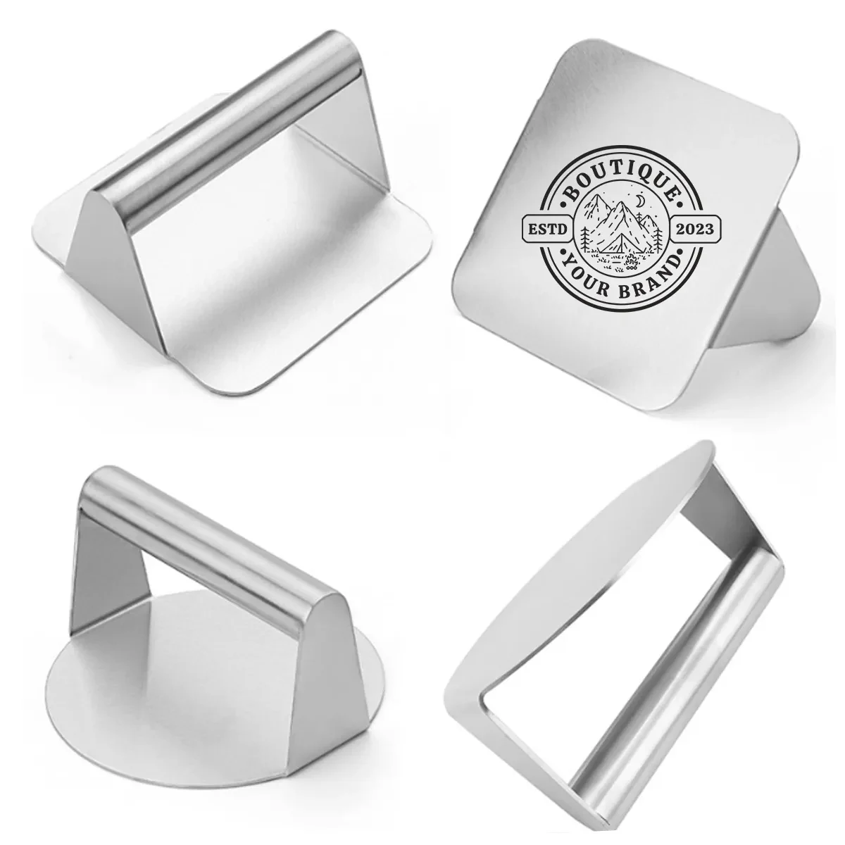 Stainless Steel Meat Press Grill Kitchen Tool Household Mold 1