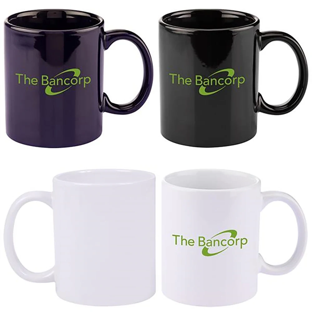 Basic C Handle Ceramic Mug 1