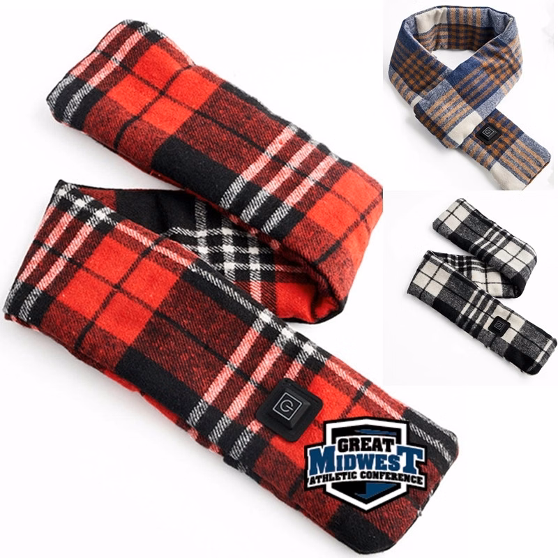 Warm Plaid Heated Scarf