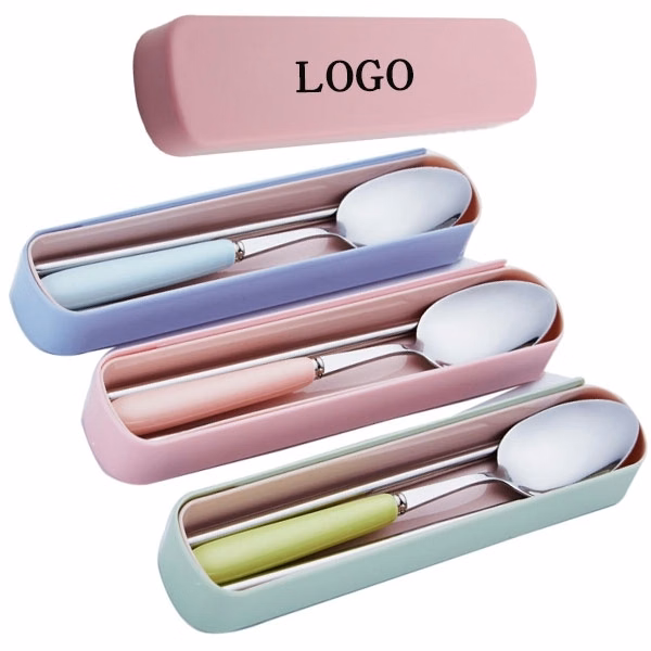Portable Stainless Steel Tableware Set