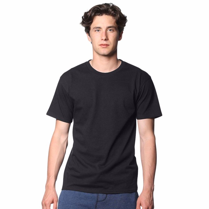 USA Made Unisex Short Sleeve Rib Tee