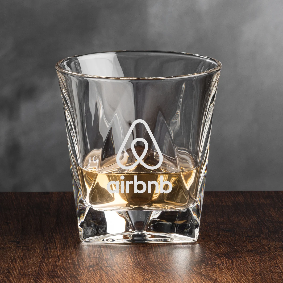 Oakhaven Whiskey Taster - Deep Etch, custom glassware with logo imprint 1