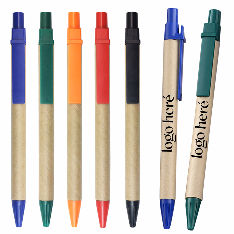 Custom Kraft Paper Ballpoint Pen