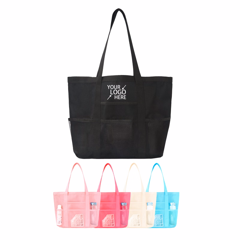 Polyester Foldable Mesh Large Capacity Tote
