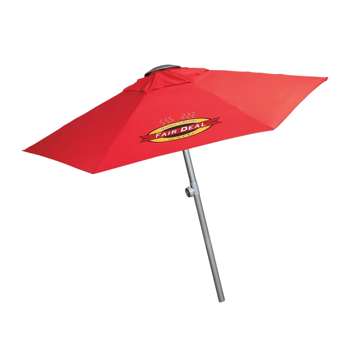 7' Telescopic Aluminum Market Umbrella 1