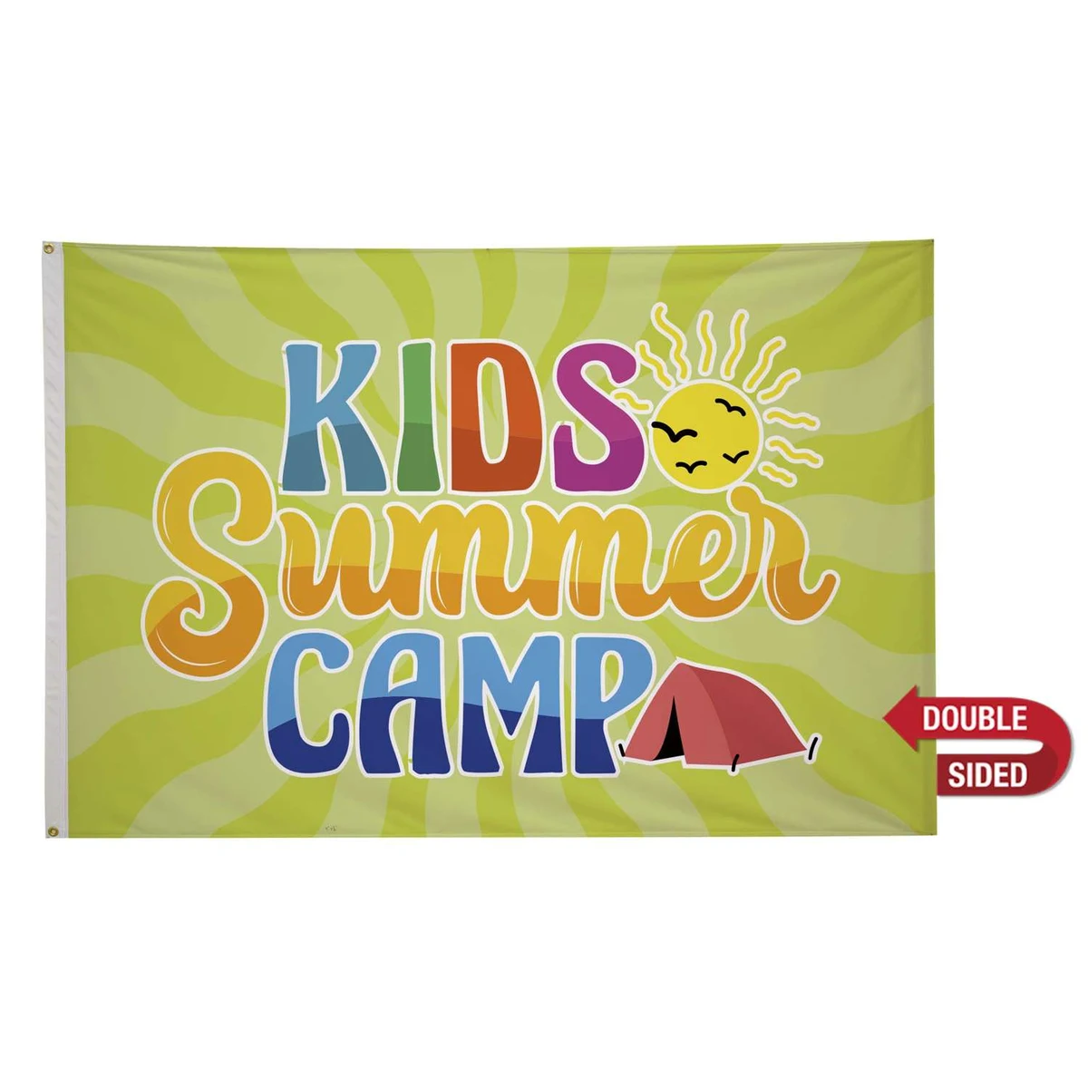 5' x 8' Polyester Flag Double-Sided 1