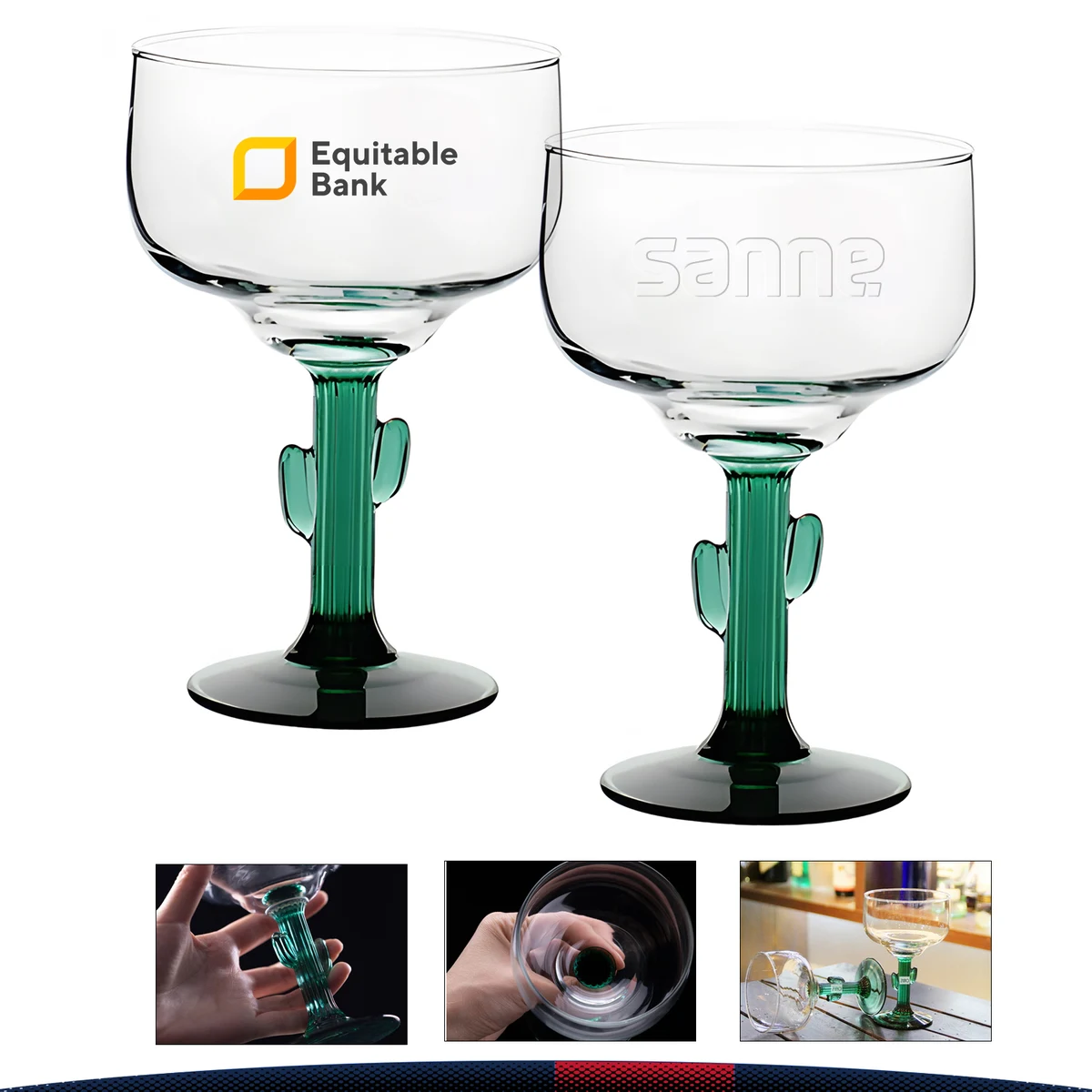 16 oz. Libbey Cactus Glasses 1
