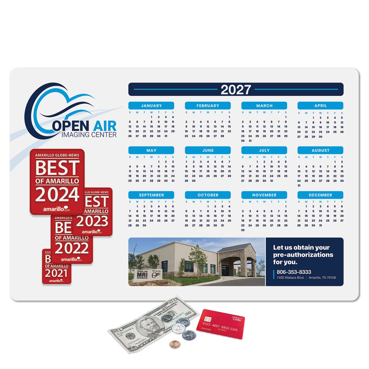 Vynex Barely There Ultra Thin Counter Mat-12"x18"x.020" 1