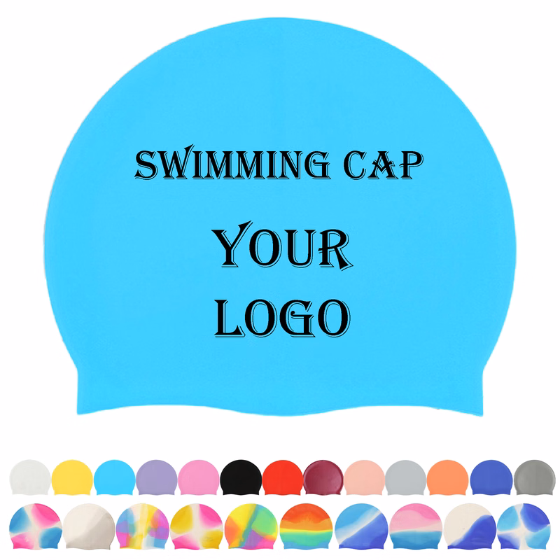 High-Quality Silicone Swim Cap MOQ 30PCS