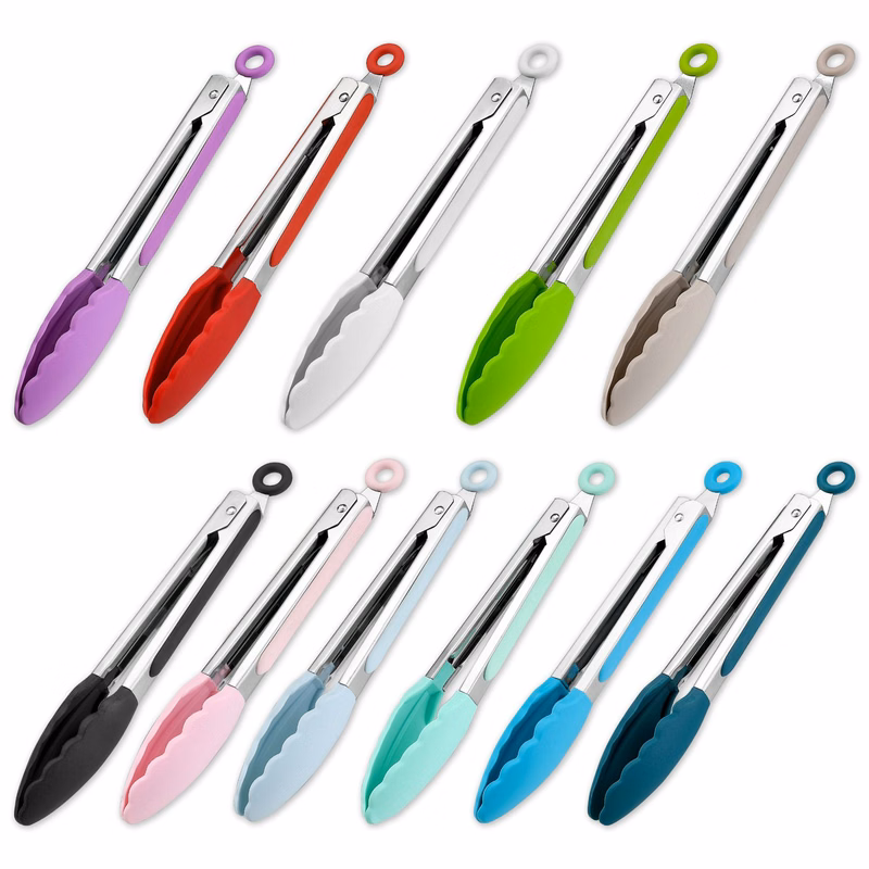 Kitchen BBQ Cooking Tongs