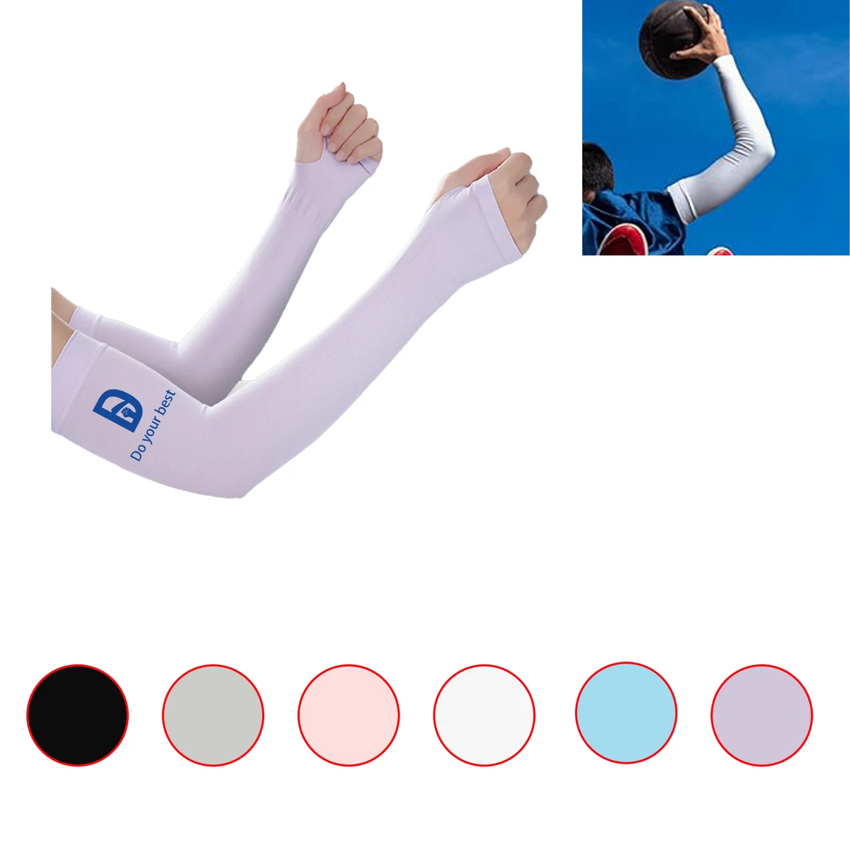 Arm Sleeves Featuring Thumb Holes 1
