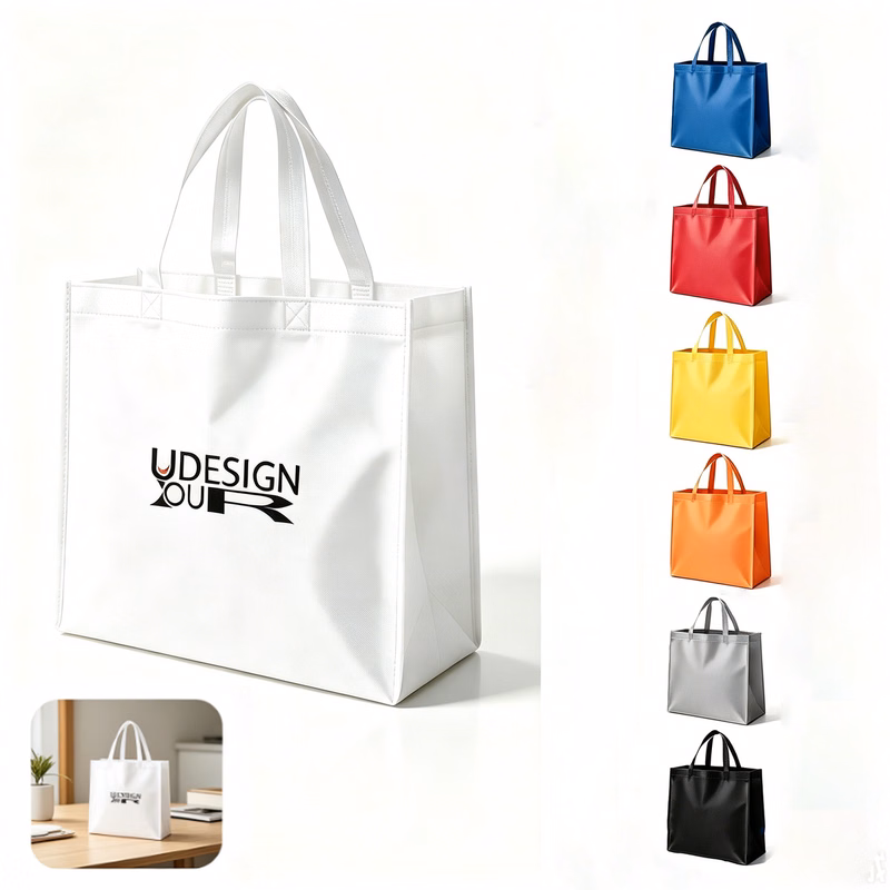 Durable Non-Woven Shopper Tote with Gusset & Sturdy Handles