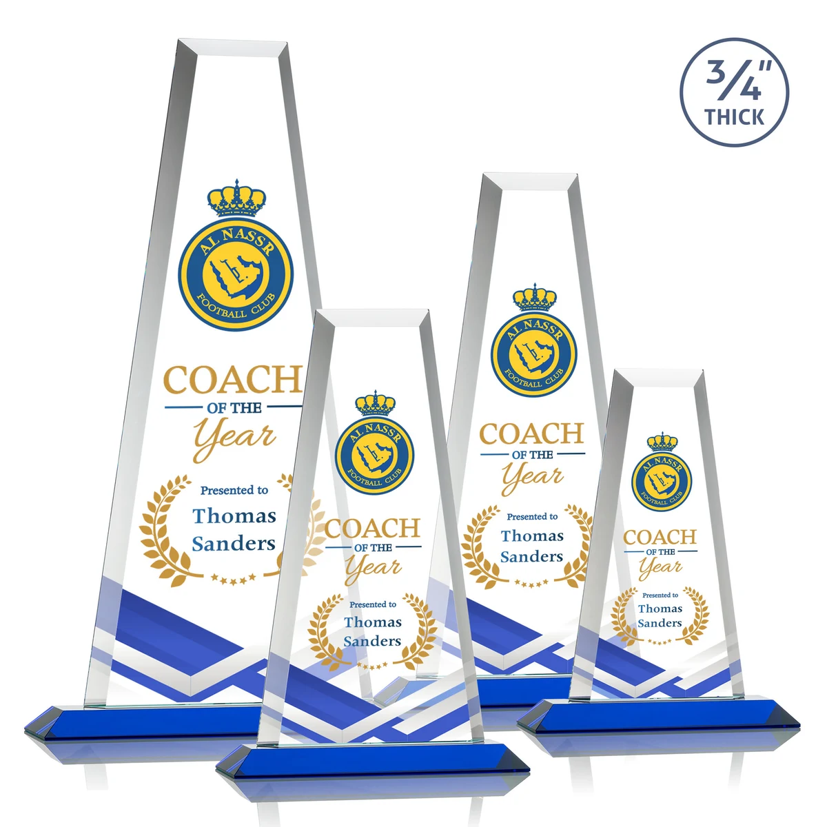 Imperial VividPrint™ Award - Blue 1