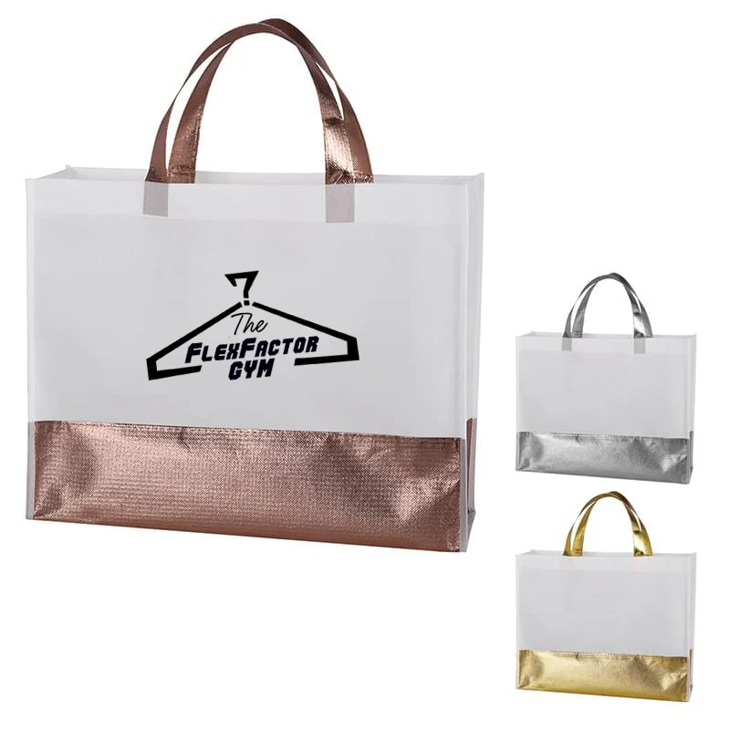 Flair Metal-Accented Stylish Tote 1