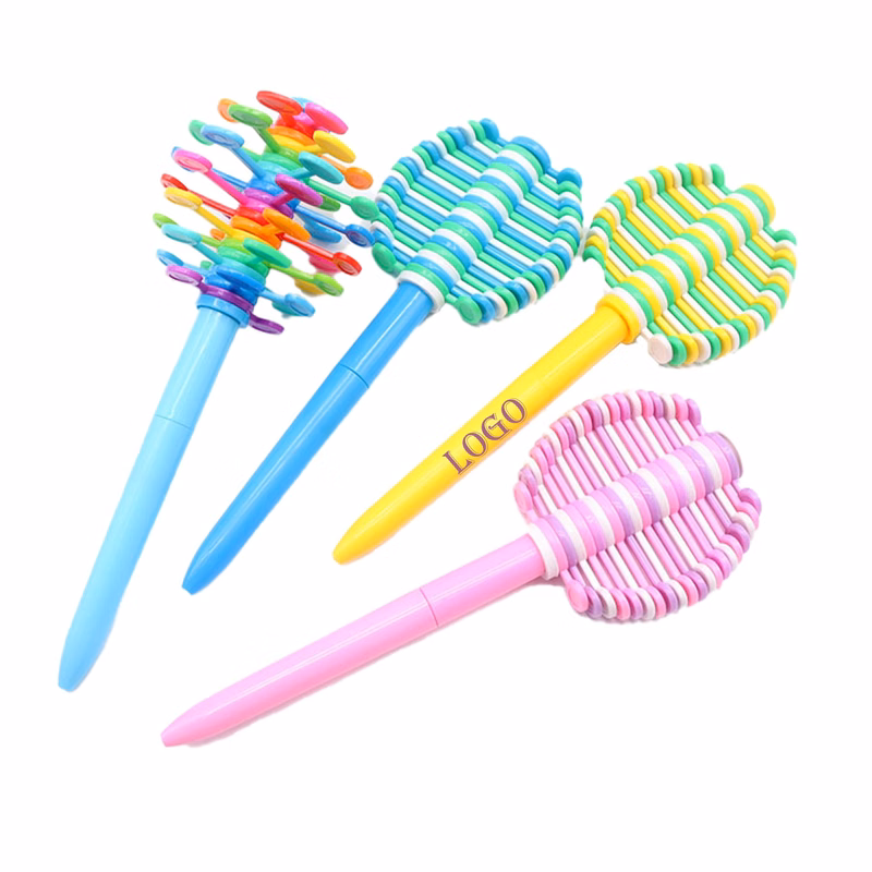 Lollipop-Shaped Spinning Pen