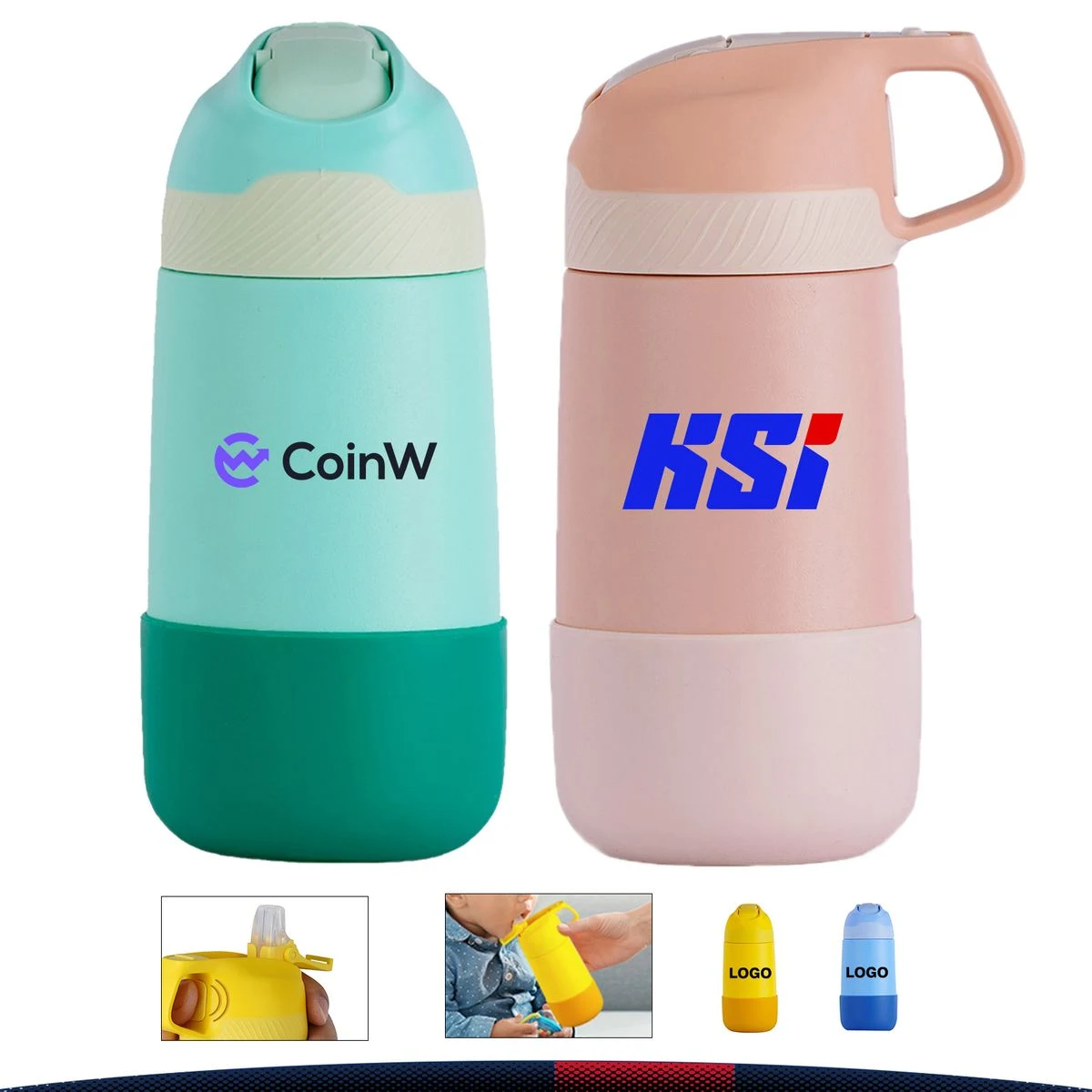 12 OZ. Pedaic Vacuum Bottle 1