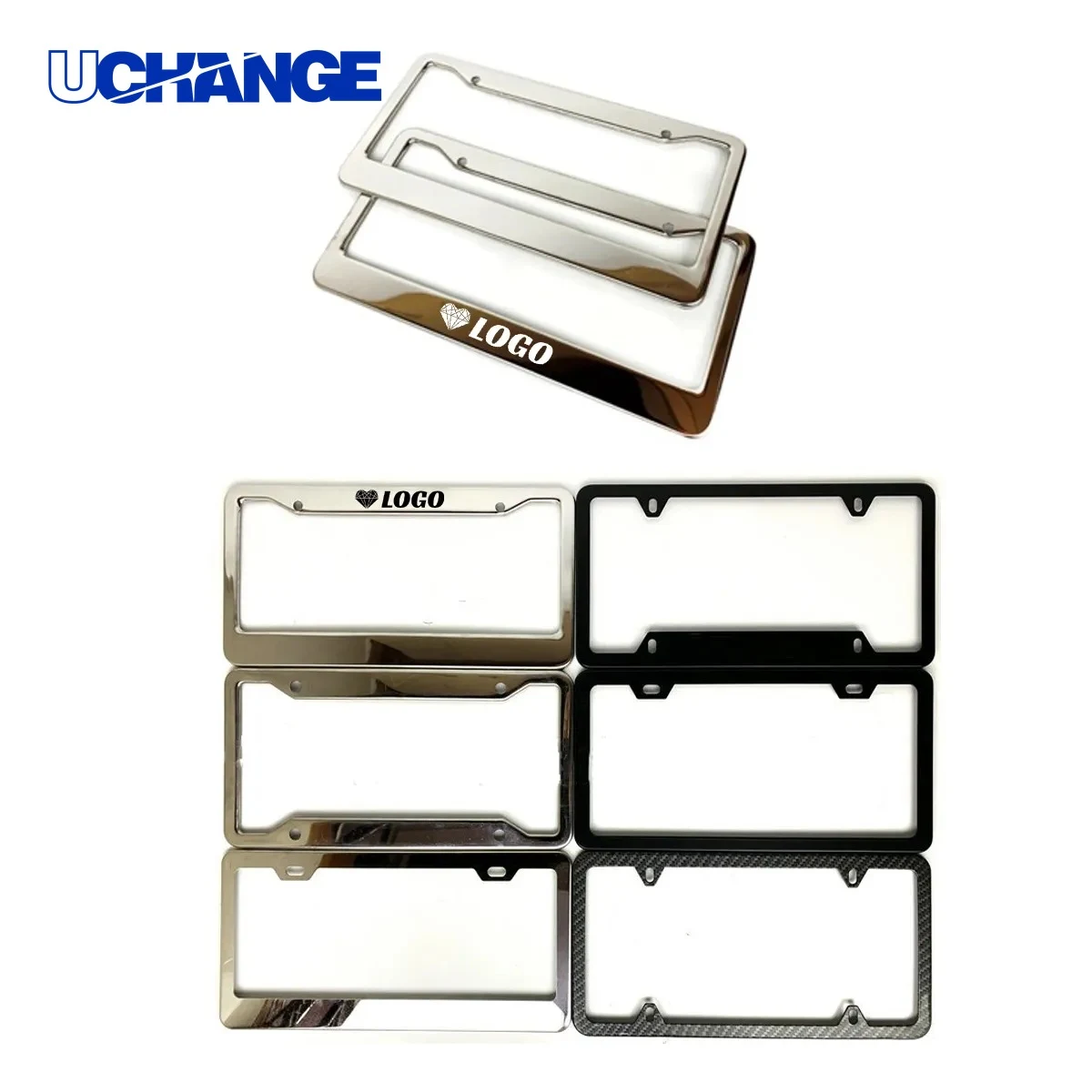Aluminum Car License Plate Frame 1