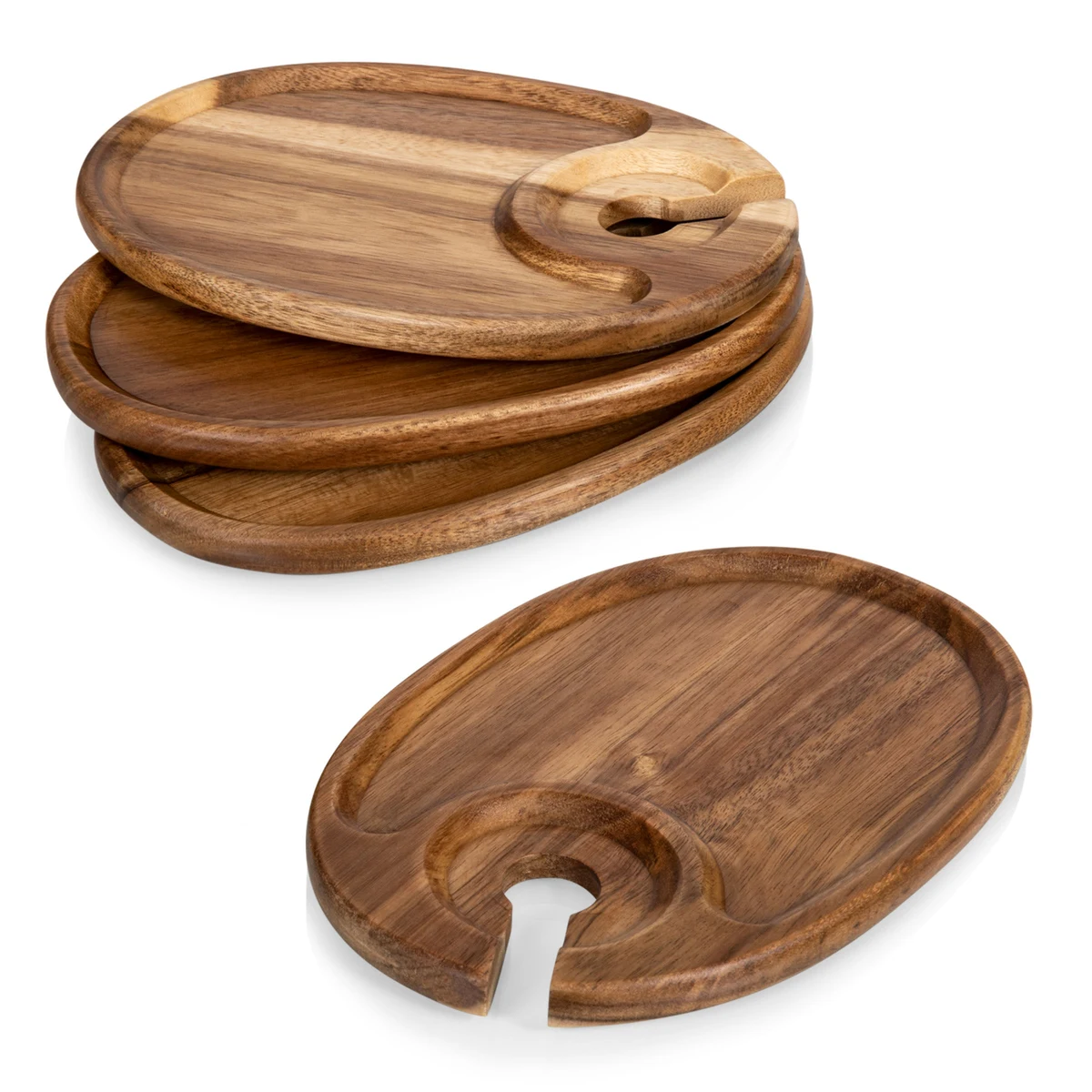 Wine Appetizer Plate Set Of 4 1