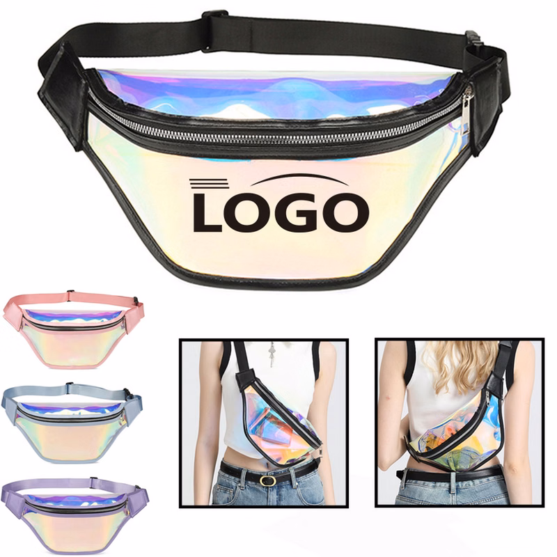 Tpu Laser Sports Fitness Transparent Mobile Phone Waist Bag