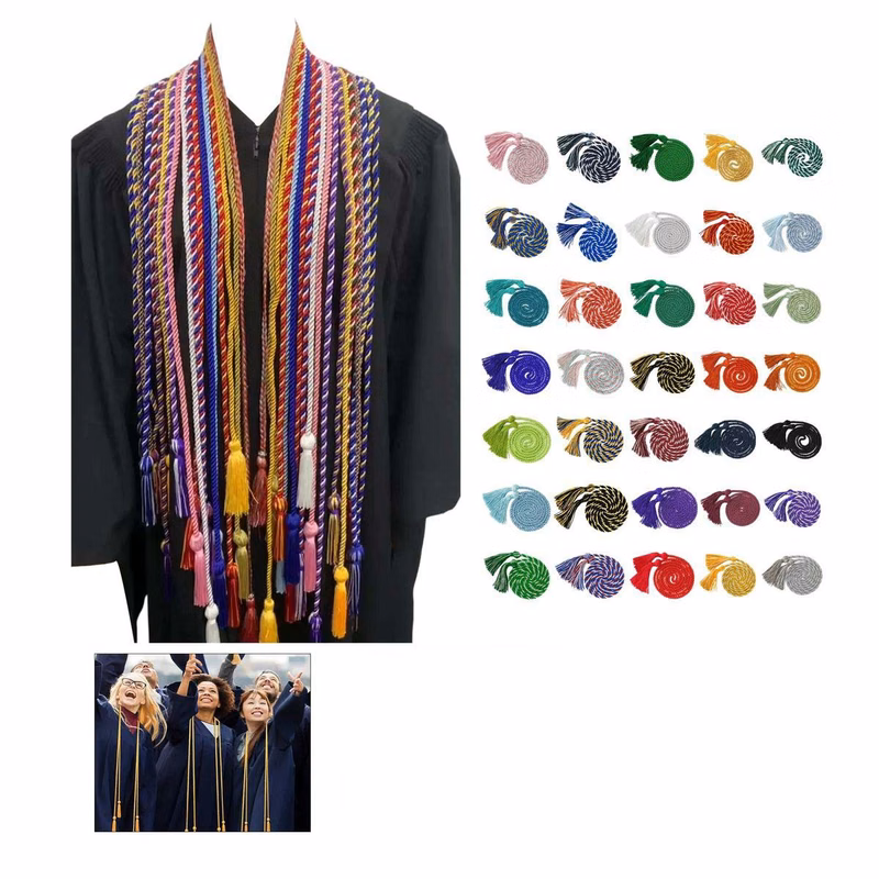 Dual Tone Handwoven Tassel Cord for Events