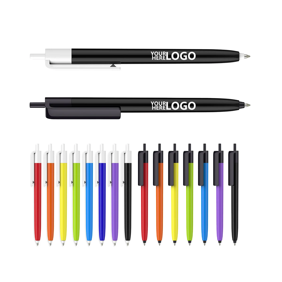 Branded Plastic Ballpoint Pen 1