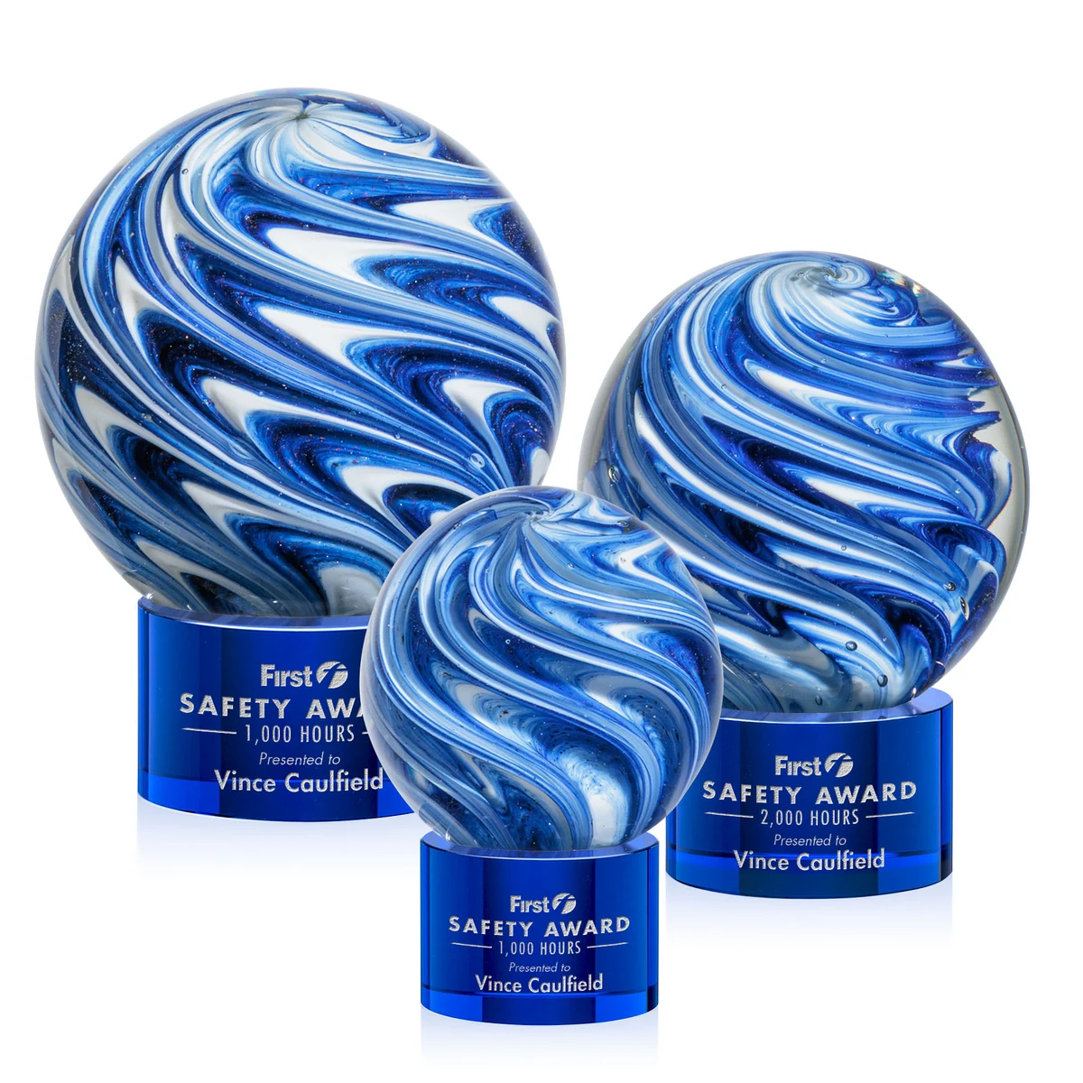 Naples Award on Marvel Base - Blue 1