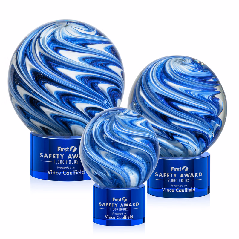 Naples Award on Marvel Base - Blue