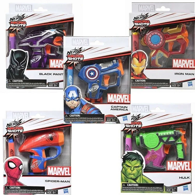 Nerf Marvel Mircoshots - Assorted 1