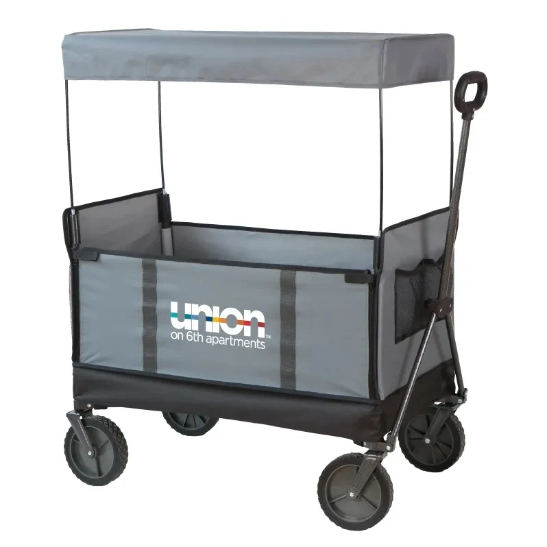 Omni Collapsible Wagon Cart with Detachable Sun Shade 1
