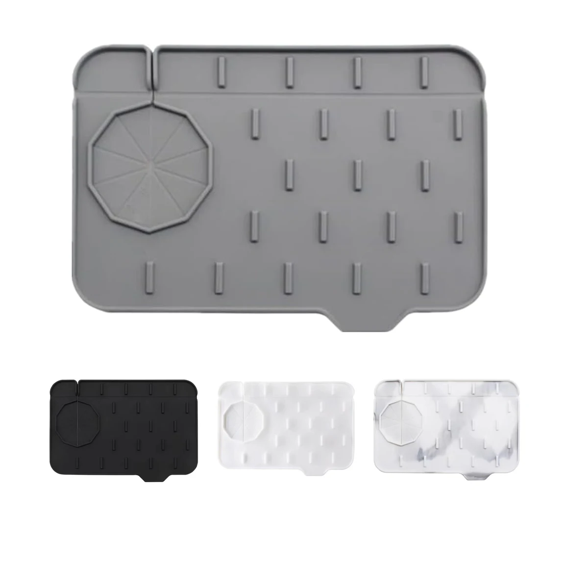 Water Absorbent Dish Drying Pads For Kitchen Countertop 1
