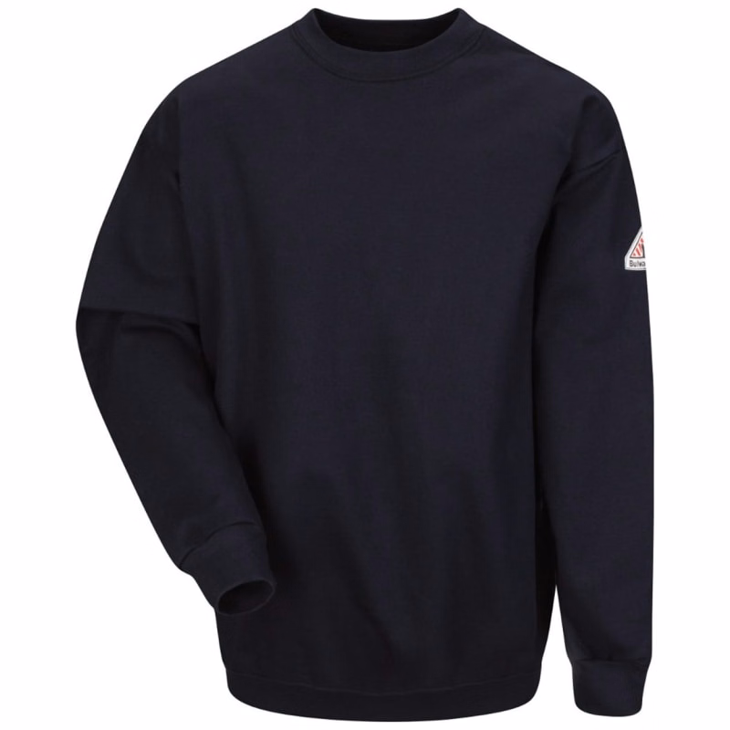 Bulwark Men's Flame Resistant Crewneck Sweatshirt - SEC2