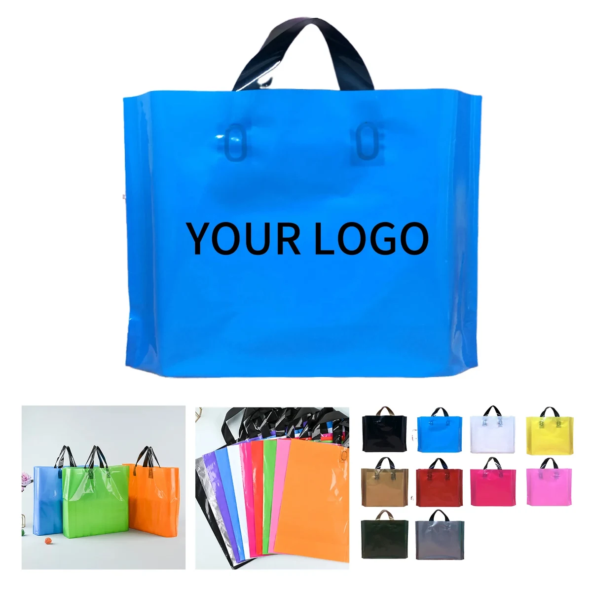 Waterproof PE Plastic Shopping Bag 1