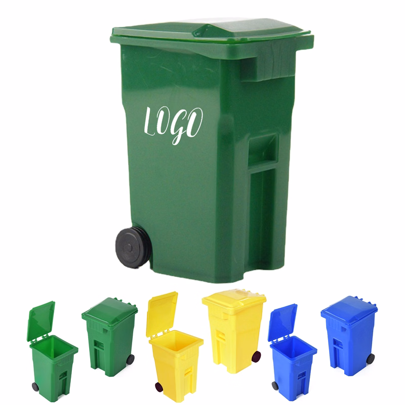 Small Trash Can Shaped Pen Holder