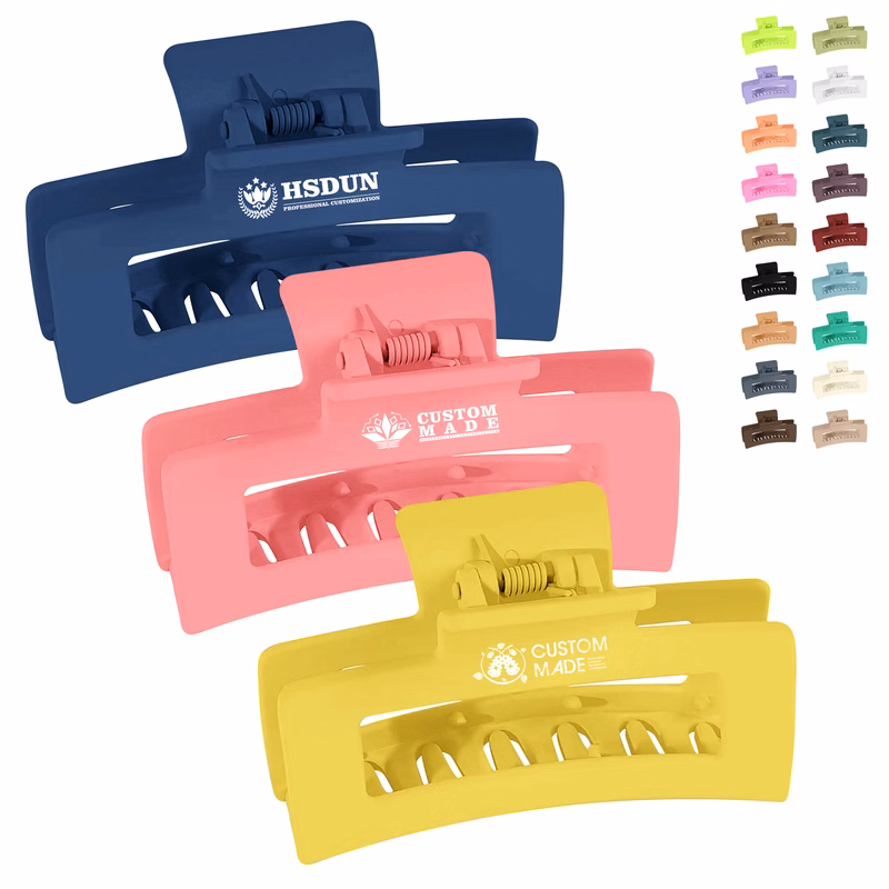 Simple Rectangle Shape Hair Clip