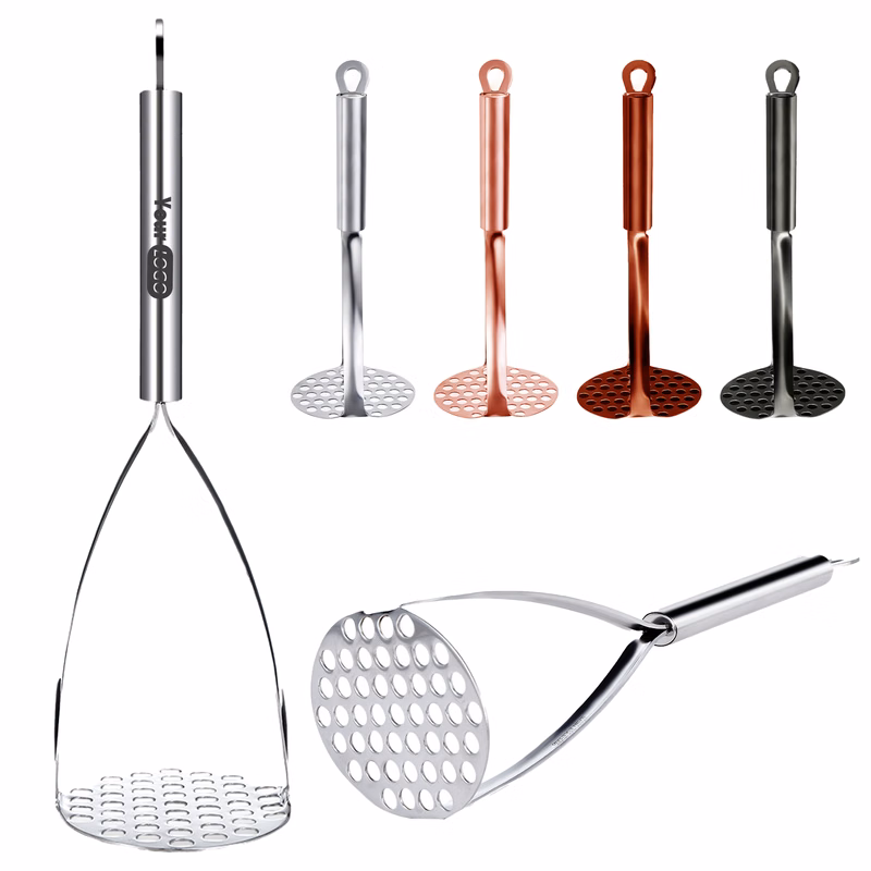 Silver Durable Manual Potato Masher ?C Ideal For Everyday Use