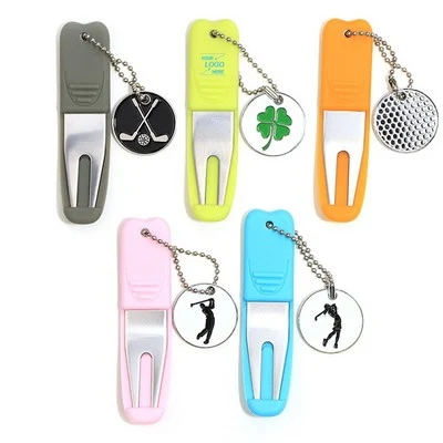 Portable Golf Divot Repair Tool w/Keychain 1