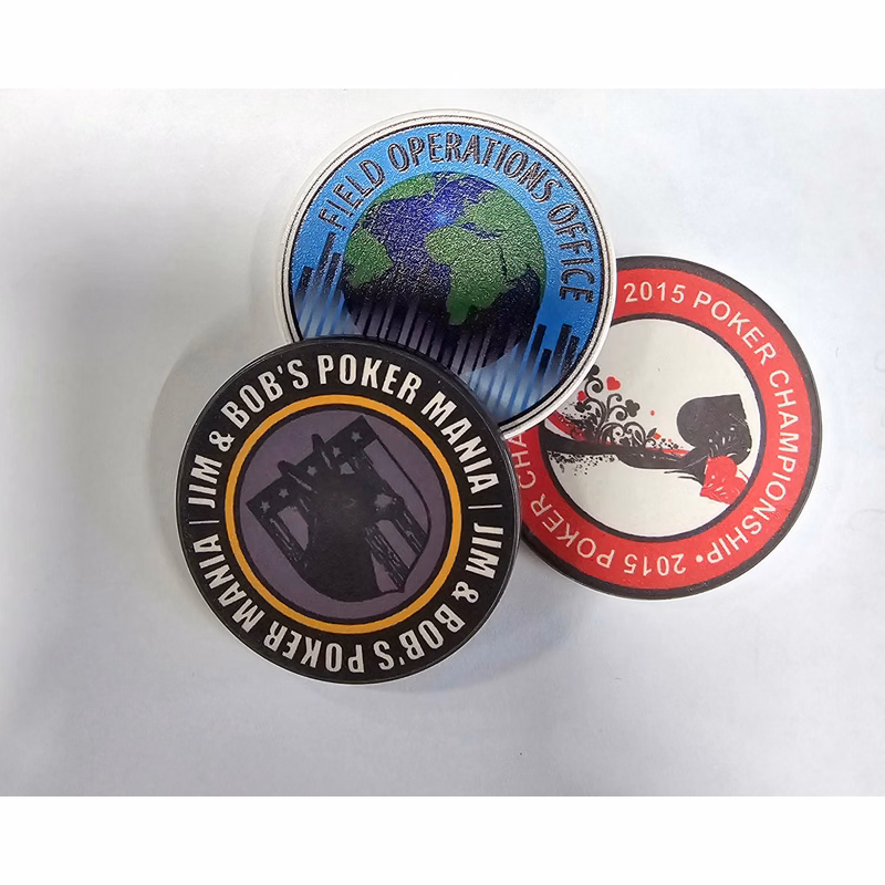 Sublimatable Poker Chip