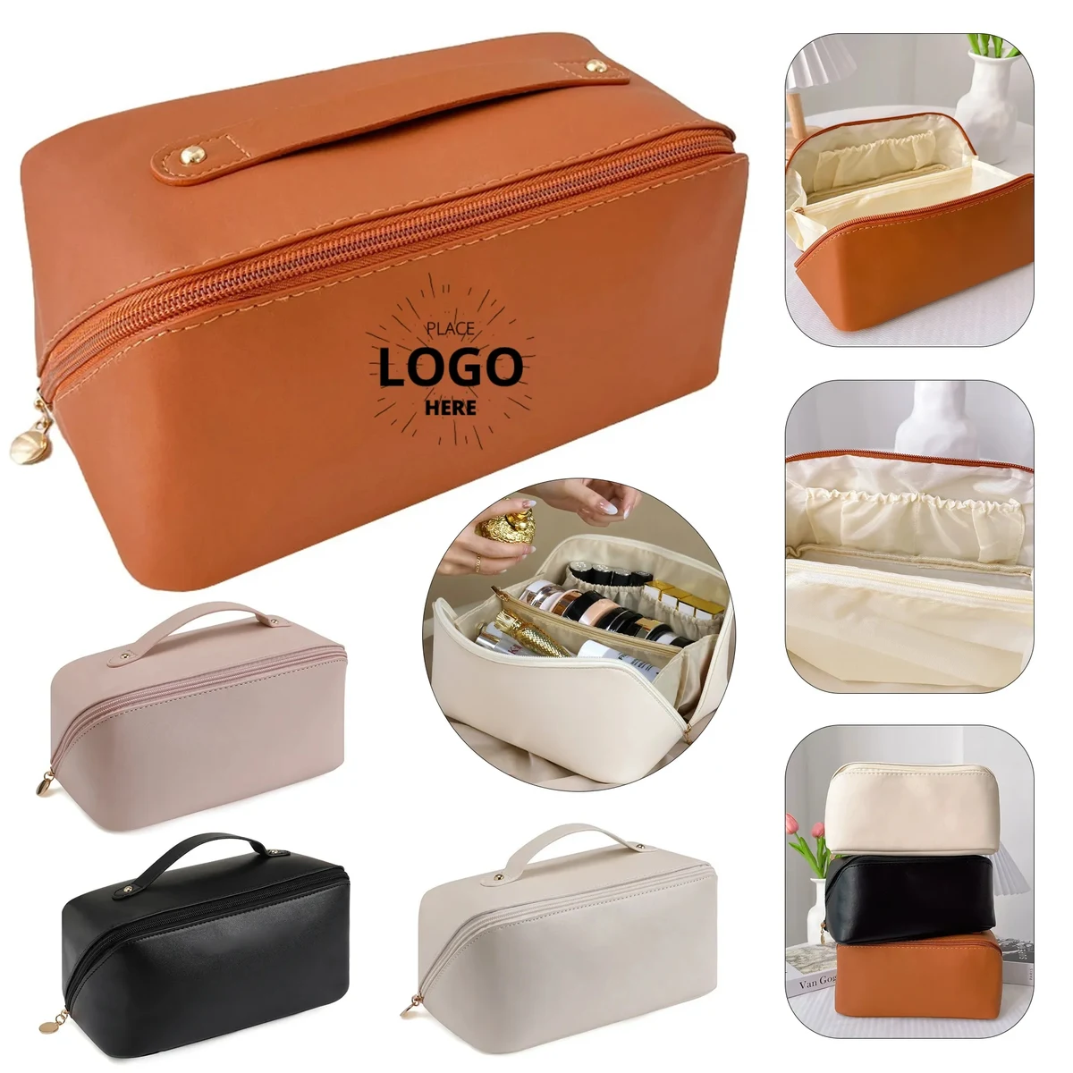 Cosmetic Storage Box Tote Bag 1