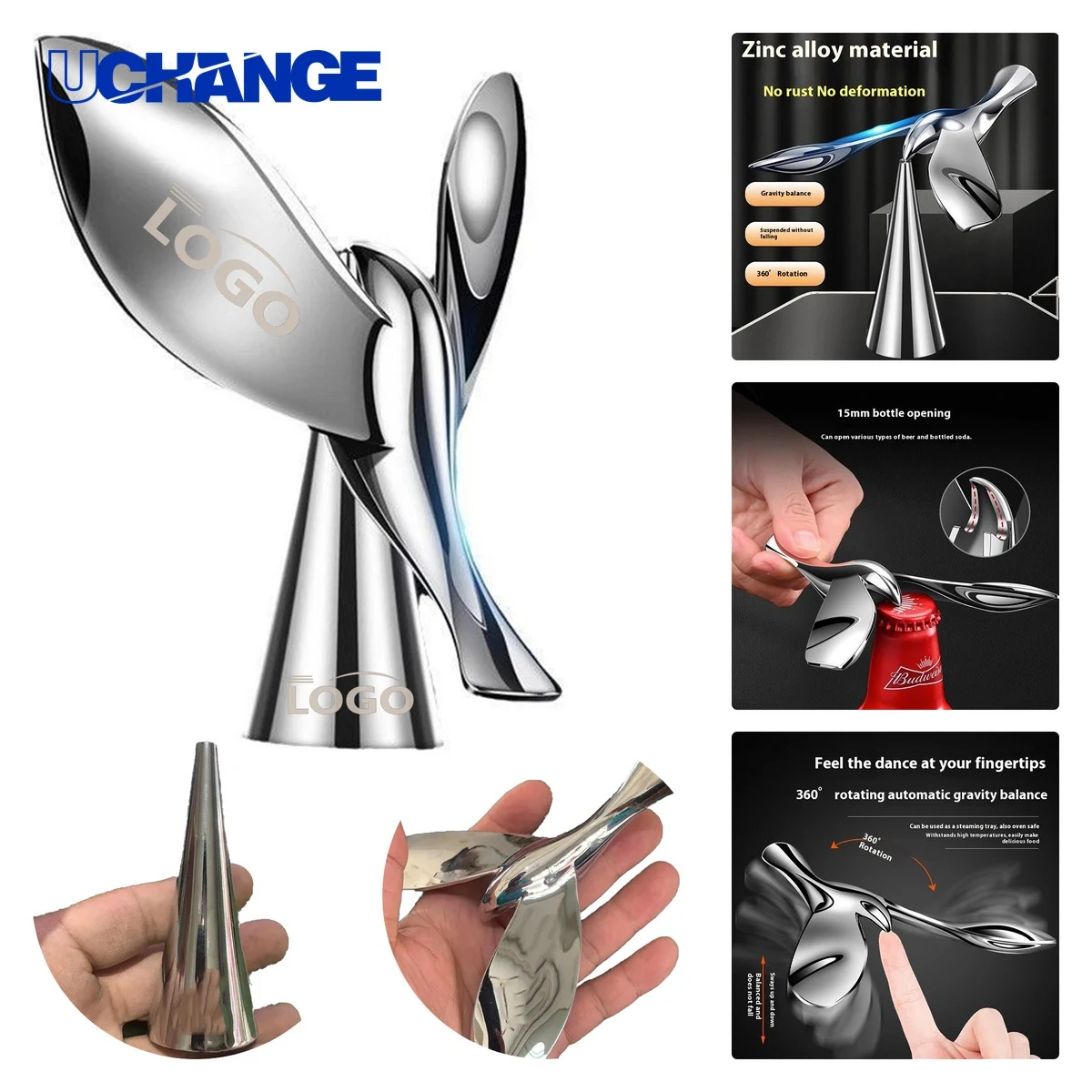 Gravity-Defying Bird Opener Tool 1
