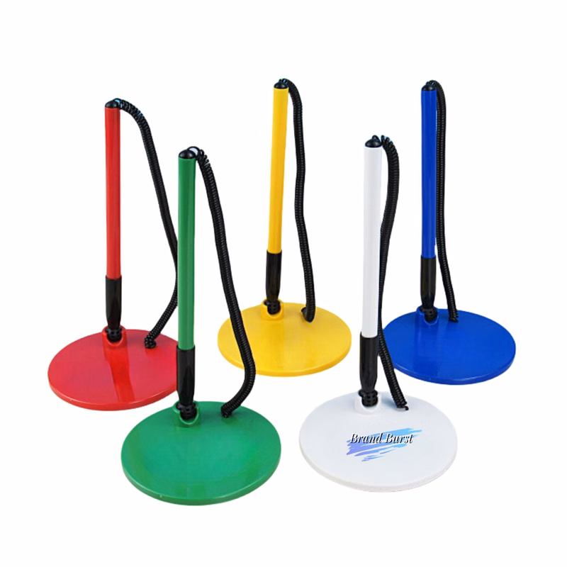 Secure Pen With Plastic Secure Cord And Pen Holder
