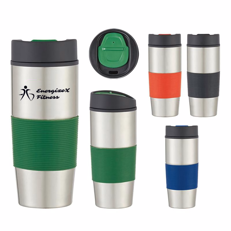 18 Oz. Stainless Steel Gripper Bottle