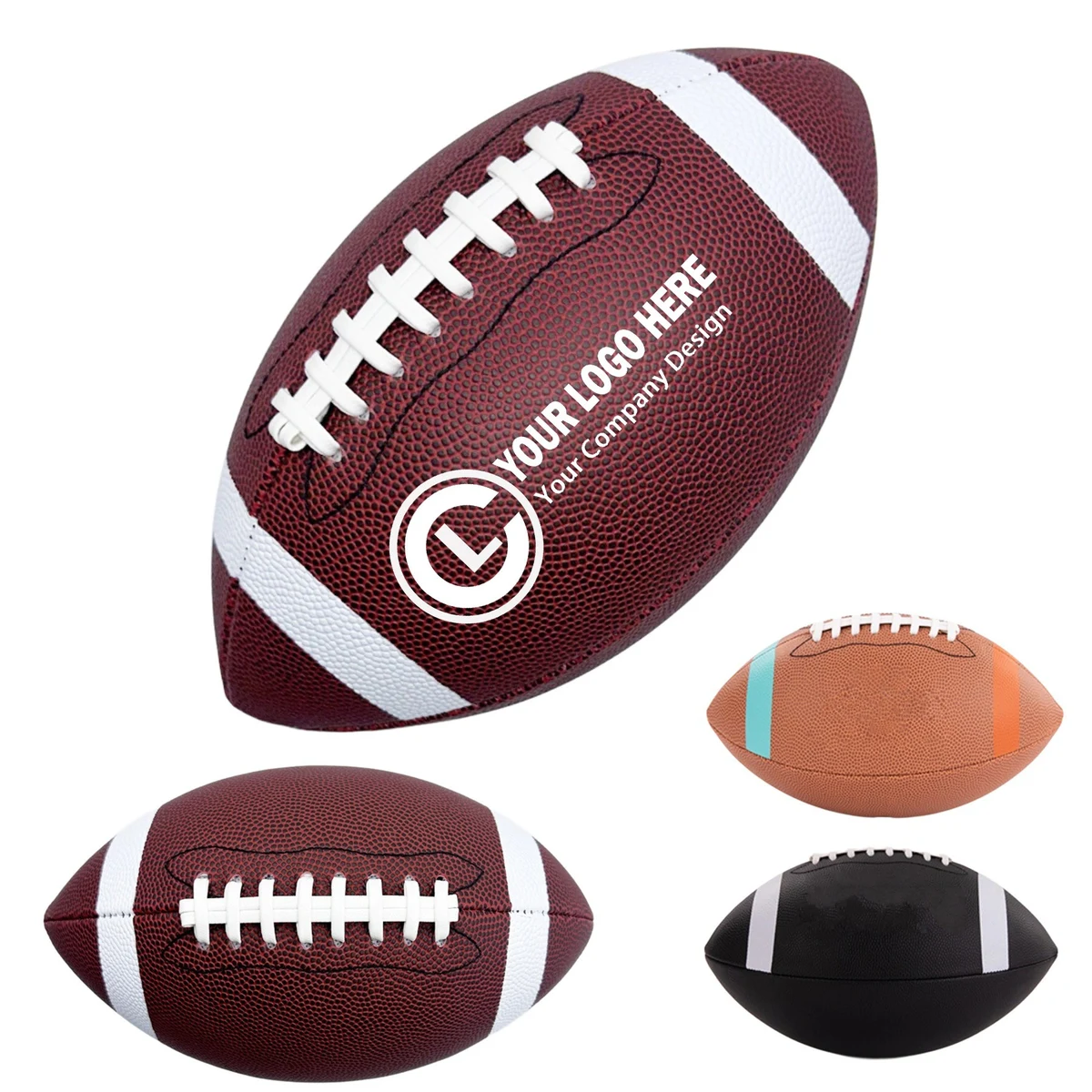 Custom Size 9 Inflatable American Footballs 1