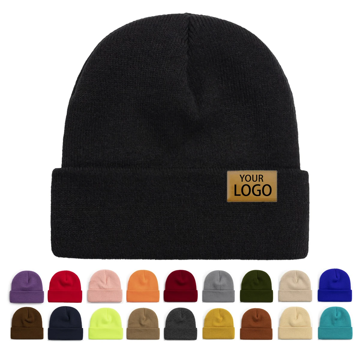 Knit Cuffed Trends Outdoor Beanie Hat 1