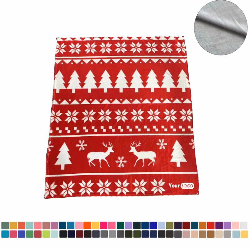 Full Pattern Flannel Blanket