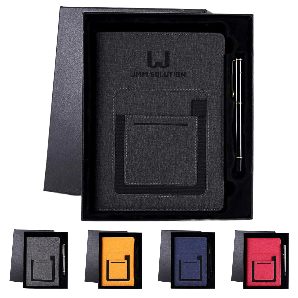 A5 Business Notebook Gift Set w/ Pen 1